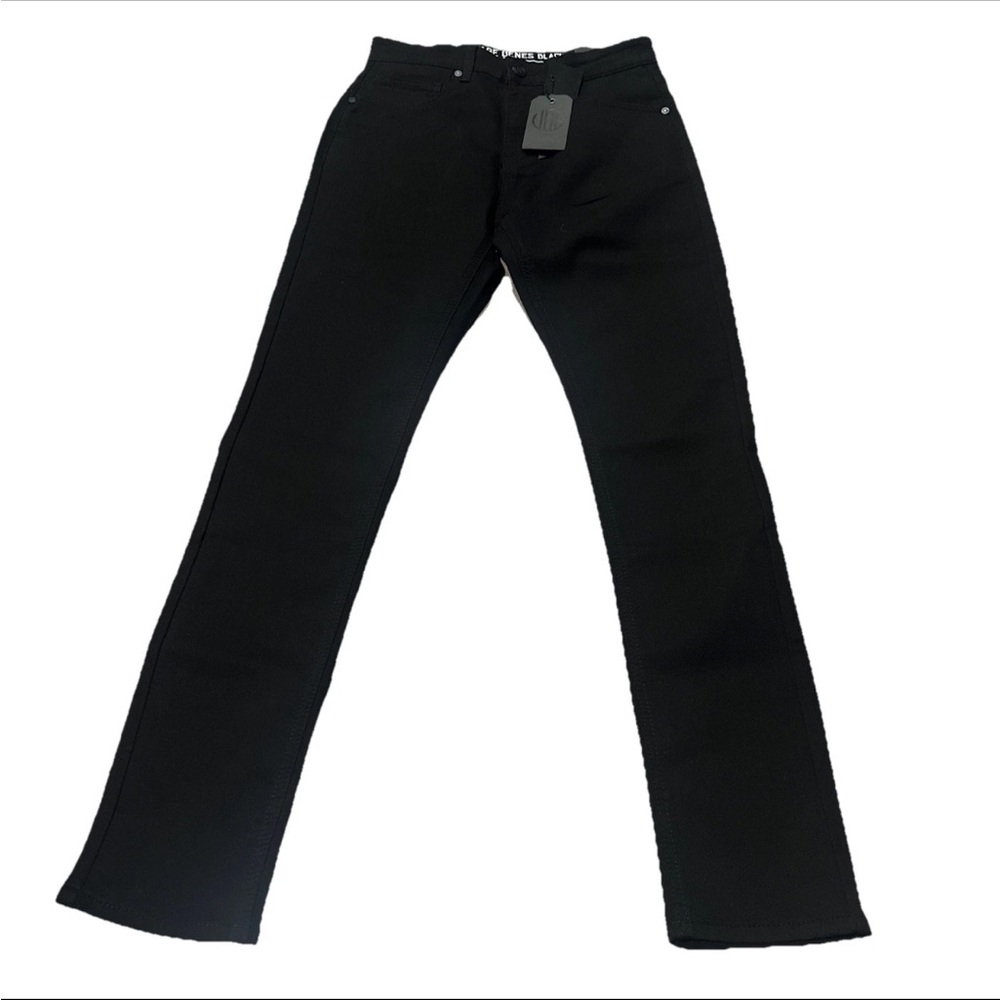 Gianni Bini Men's Black Bootcut Jeans